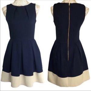 Closet London ASOS Pocket Blue Skater Dress 12